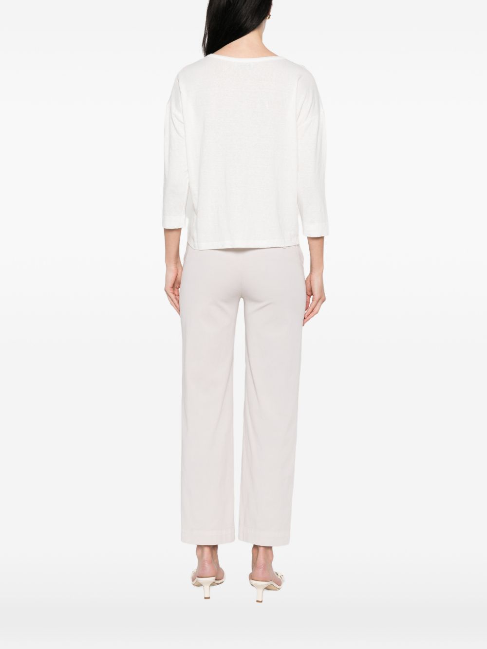 Base Base Linen crewneck sweater