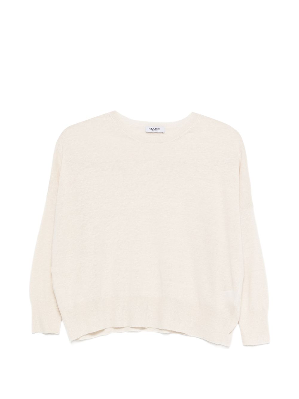 Base Base Linen and cotton blend sweater