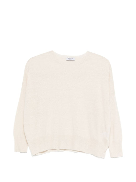 Base Base Linen and cotton blend sweater