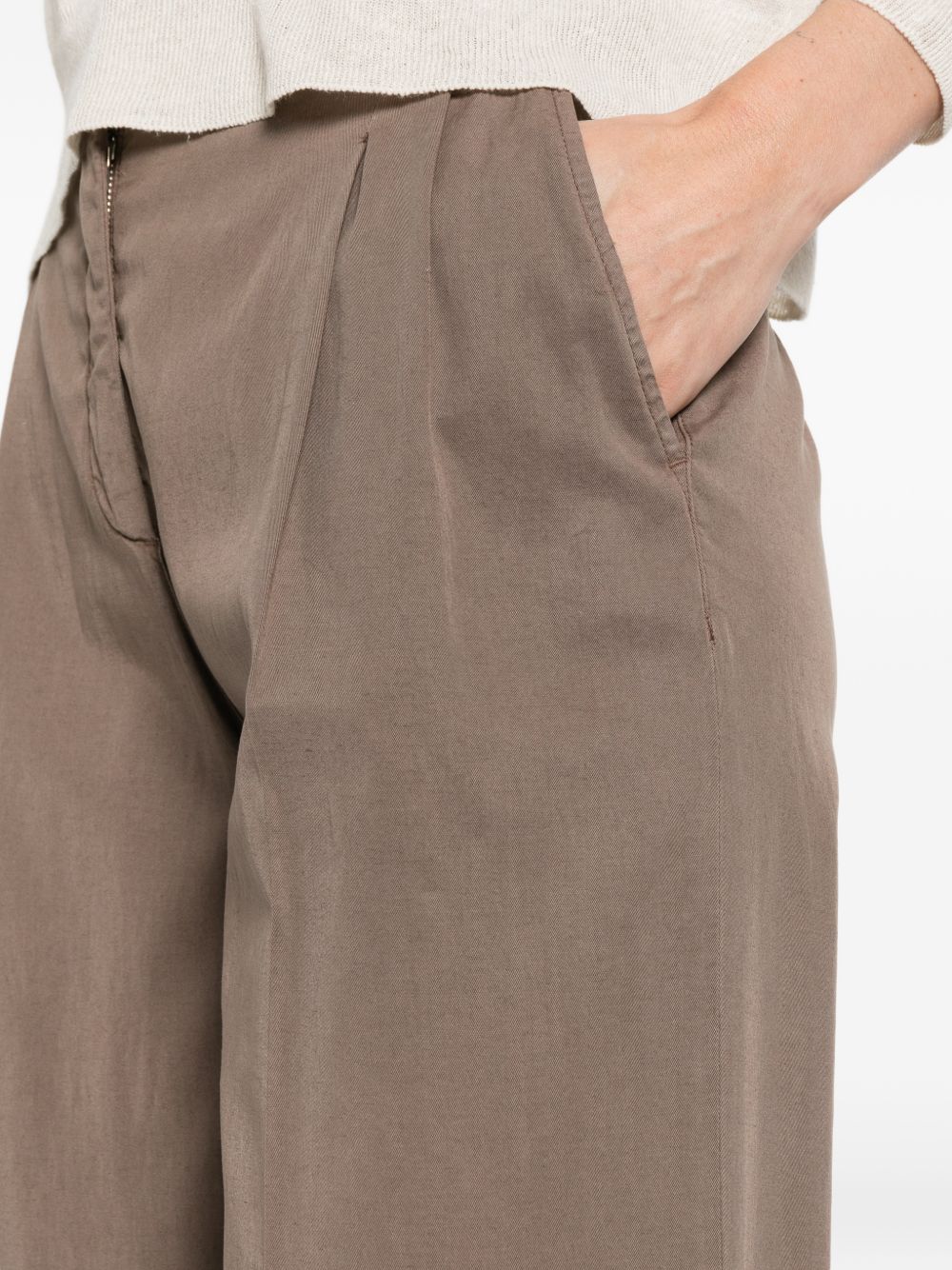 Via Masini 80 Via Masini 80 Linen blend trousers