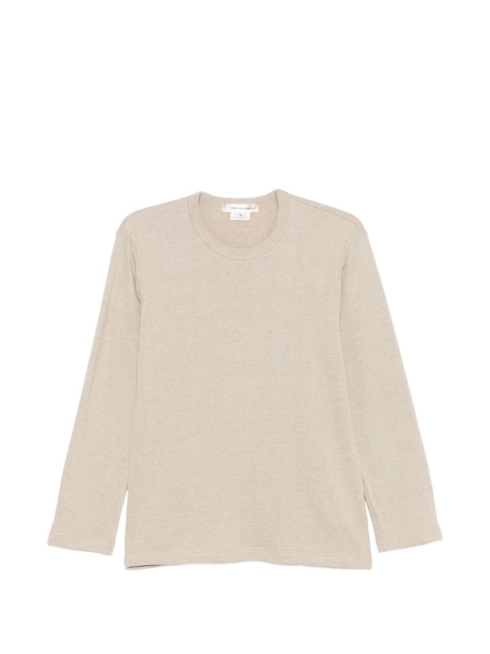 Comme Des Garcons Comme Des Garcons Comme Des GarÃ§ons Linen and cotton blend t-shirt
