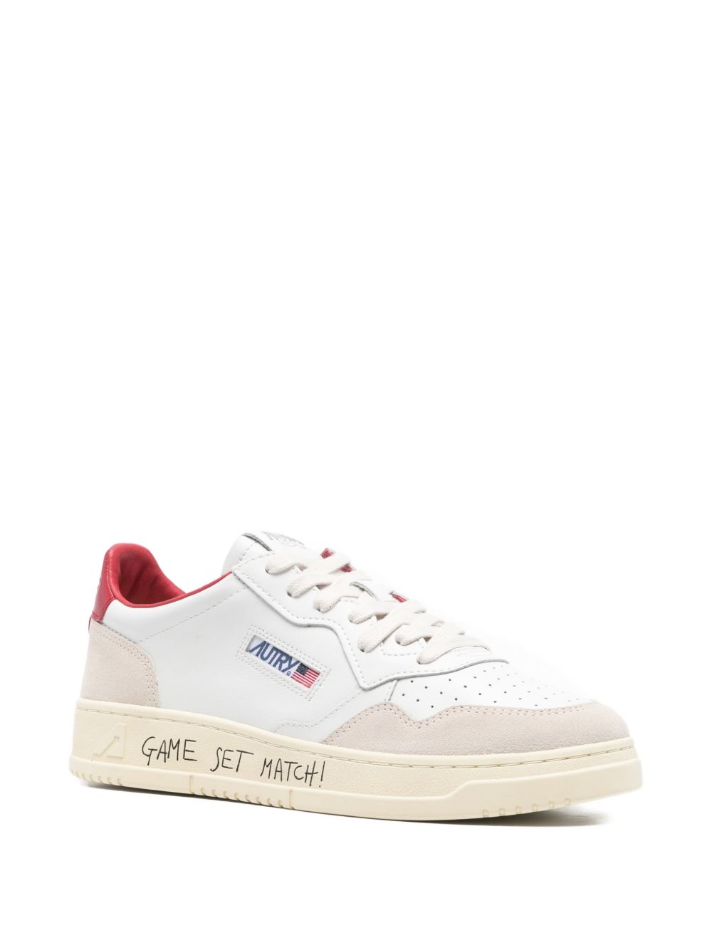 Autry Autry Medalist Low Leather Sneakers