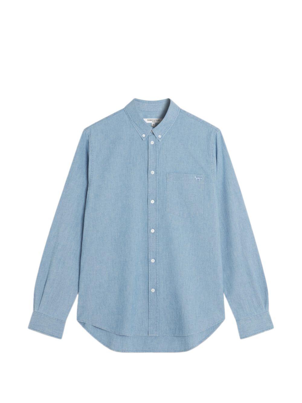 Maison Kitsuné Maison Kitsuné Maison KitsunÃ© Profile Fox cotton shirt