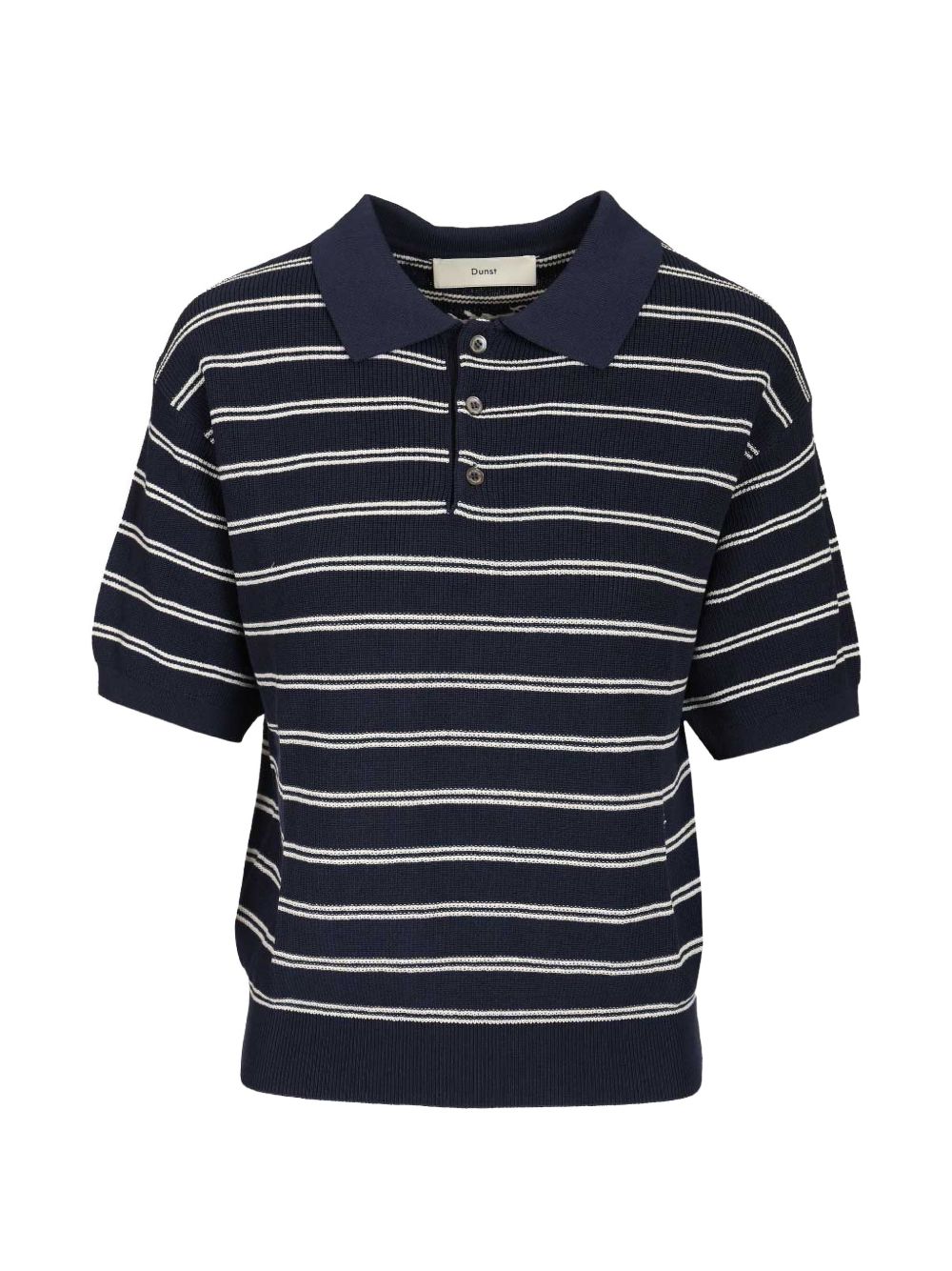 Dunst Dunst Cotton blend striped polo shirt