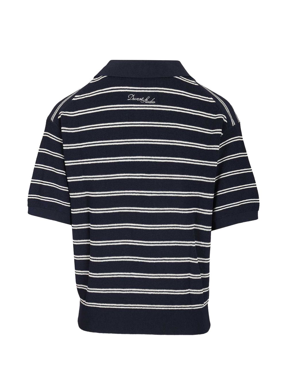 Dunst Dunst Cotton blend striped polo shirt