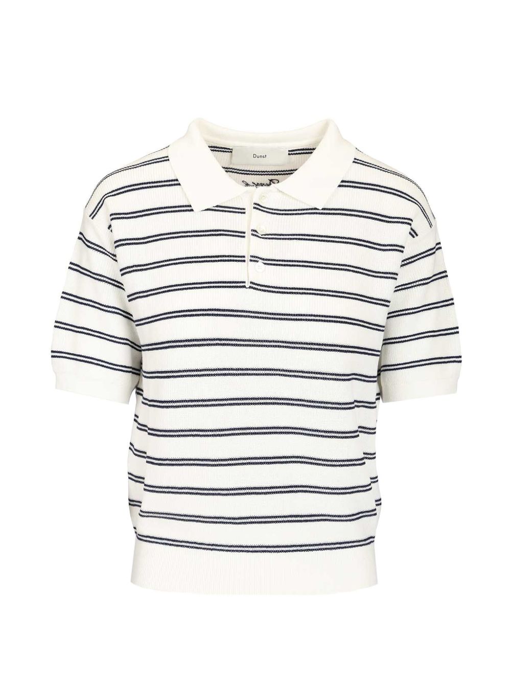 Dunst Dunst Cotton blend striped polo shirt