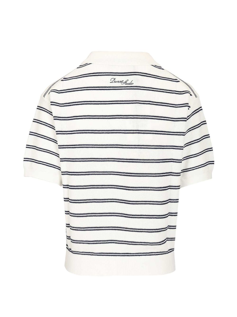Dunst Dunst Cotton blend striped polo shirt