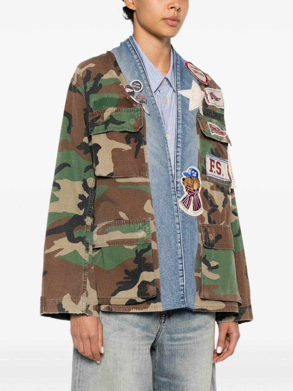 Front Street Front Street Cotton kimono jacket