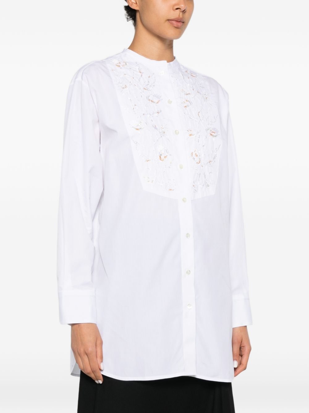 HIPPY REALISTI Hippy Realisti Embroidered cotton shirt