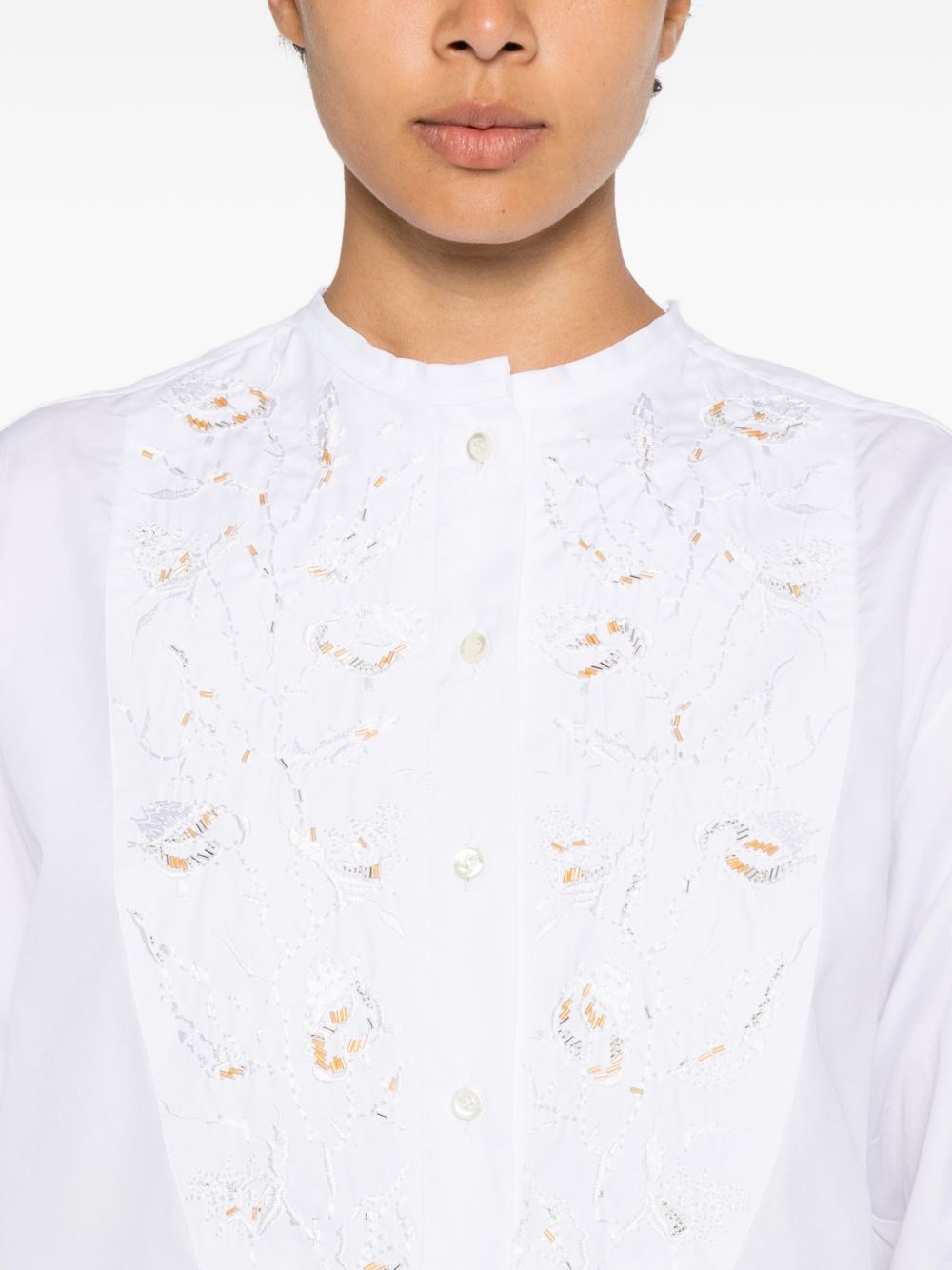 HIPPY REALISTI Hippy Realisti Embroidered cotton shirt