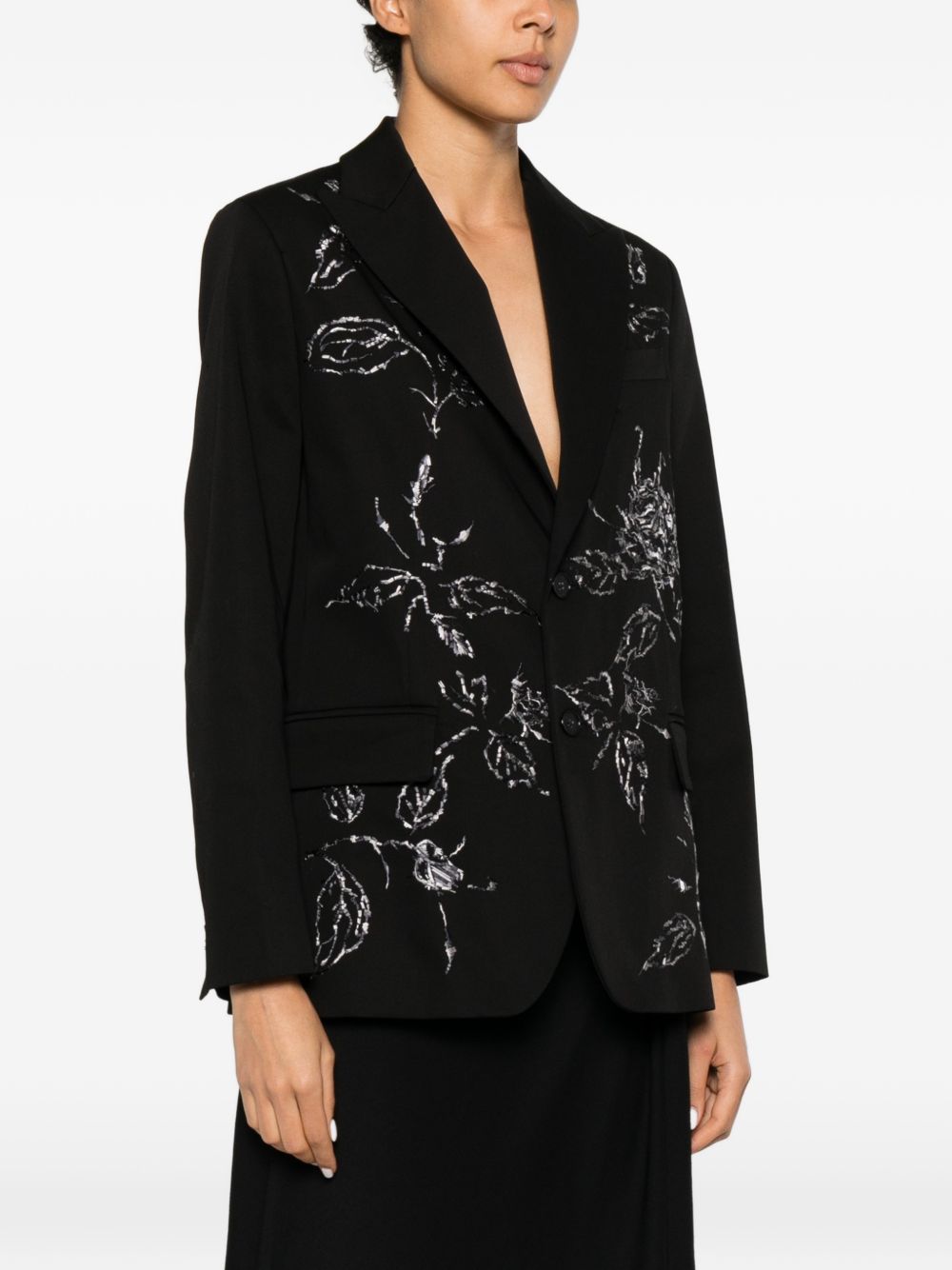 HIPPY REALISTI Hippy Realisti Cotton single-breasted blazer jacket