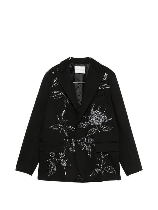 HIPPY REALISTI Hippy Realisti Cotton single-breasted blazer jacket