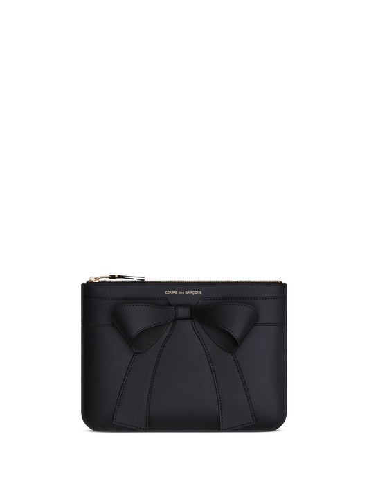 Comme Des Garcons Comme Des Garcons Comme Des GarÃ§ons Big Bow leather card case