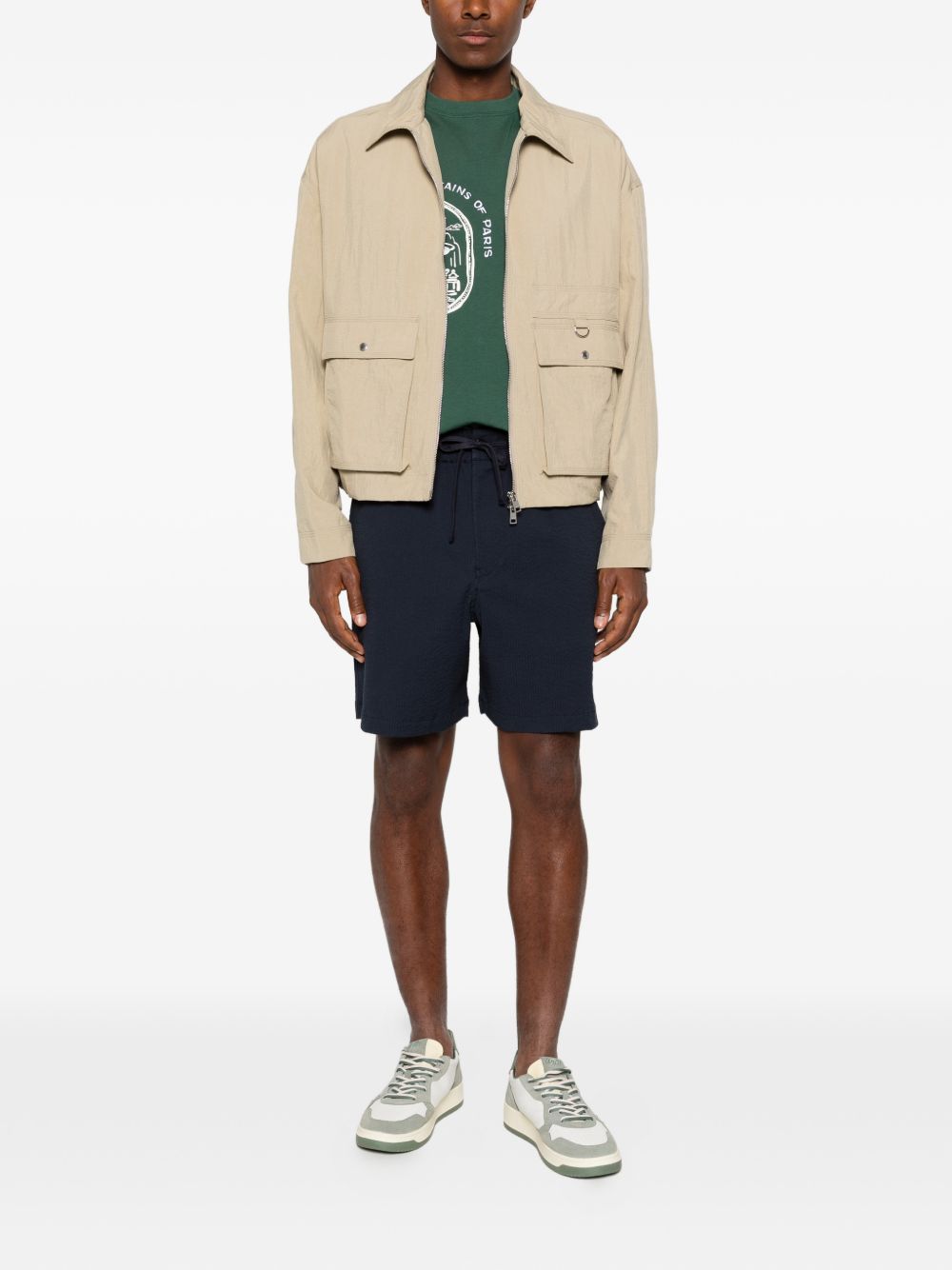 Maison Kitsuné Maison Kitsuné Maison KitsunÃ© Cotton shorts