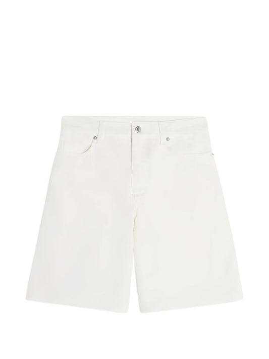 Maison Kitsuné Maison Kitsuné Maison KitsunÃ© Denim cotton shorts