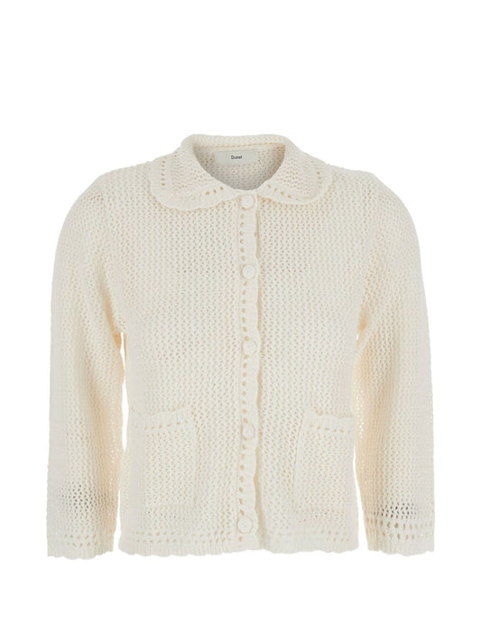 Dunst Dunst Linen and cotton blend cardigan