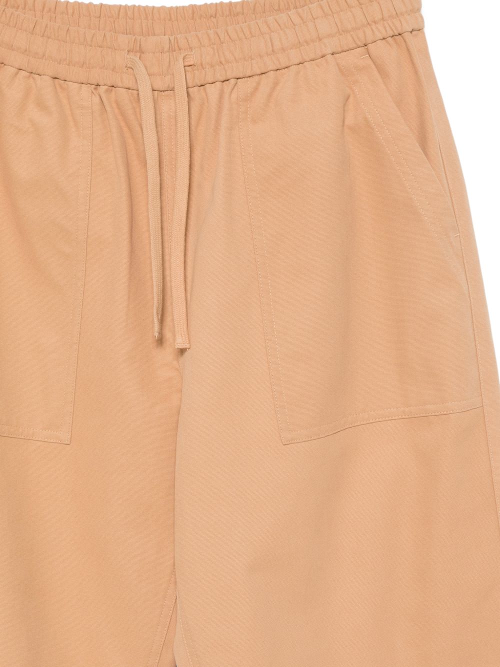 Maison Kitsuné Maison Kitsuné Maison KitsunÃ© Cotton Drawstring Trousers