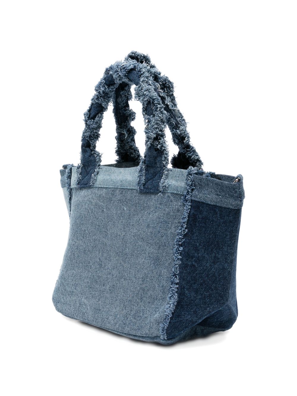 Ganni Ganni Denim small tote bag