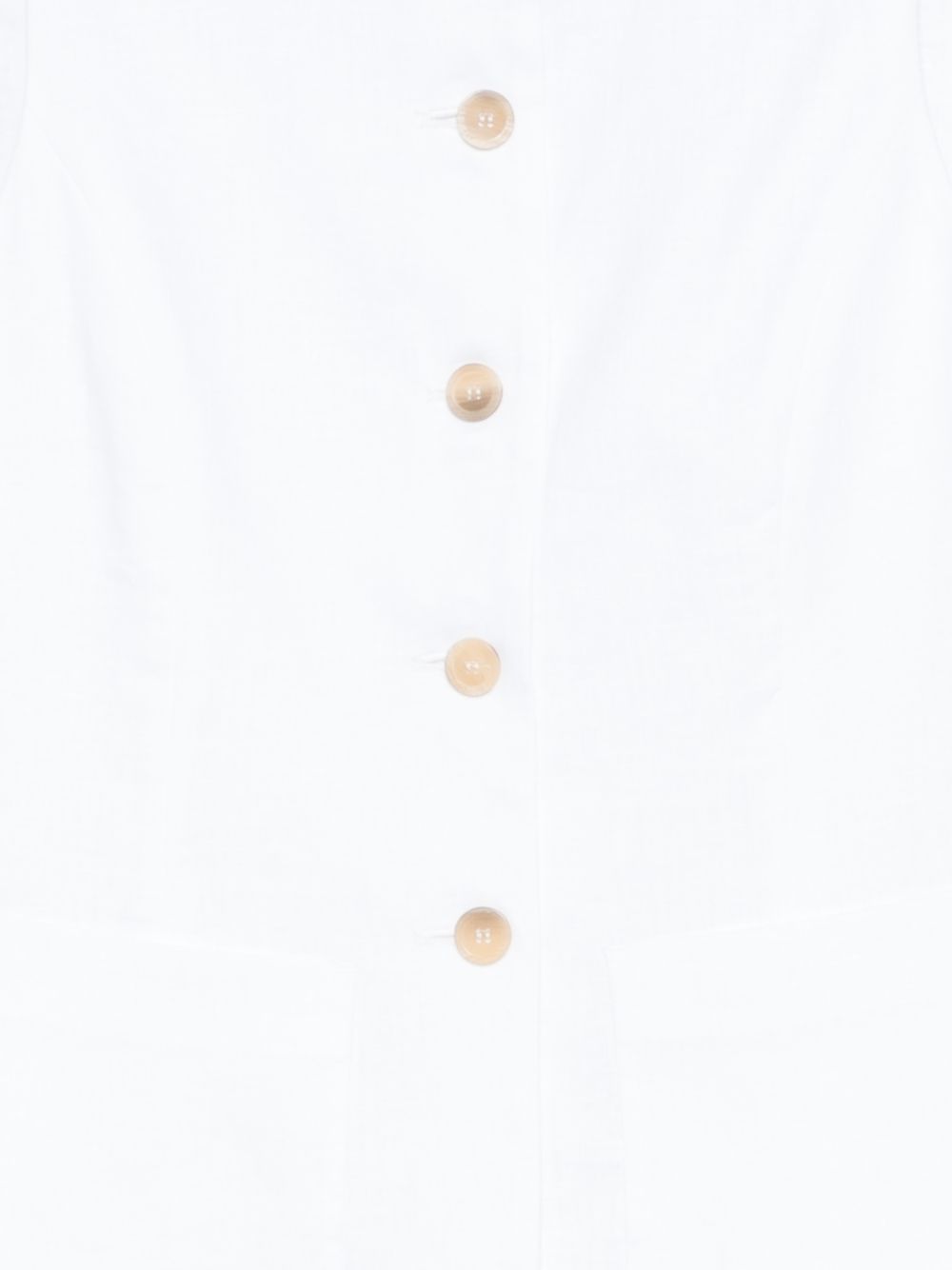 Semicouture Semicouture Glenna linen vest