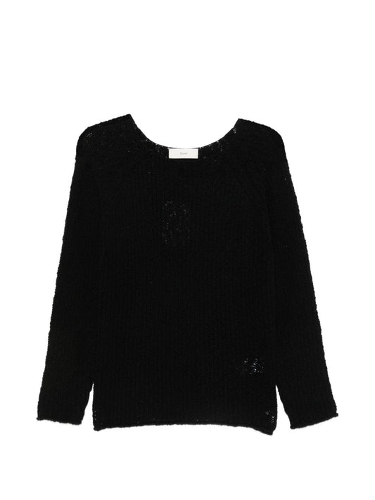 Dunst Dunst Crochet crewneck jumper