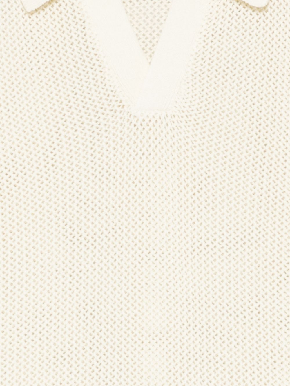 Dunst Dunst Cotton and linen polo shirt
