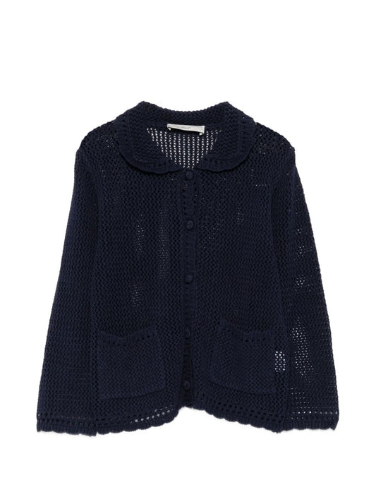 Dunst Dunst Linen and cotton blend cardigan
