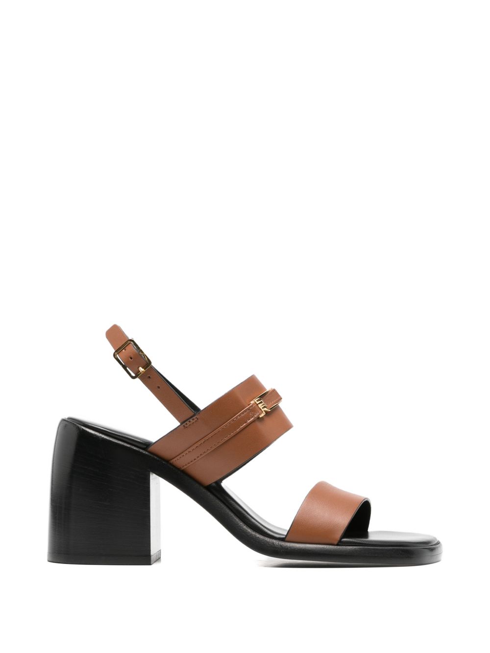 Sergio Rossi Leather heel sandals