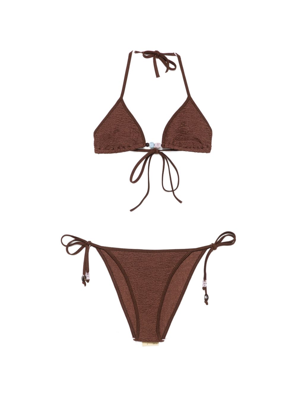 HUNZA Hunza Gina beaded bikini set