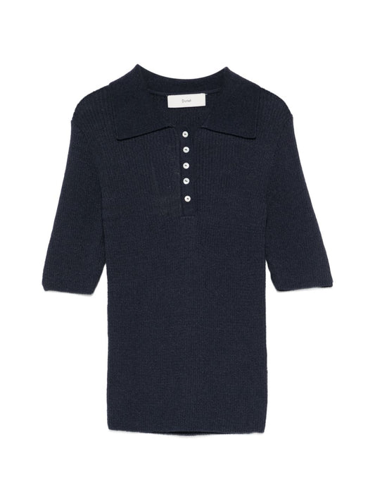 Dunst Dunst Cotton blend polo shirt
