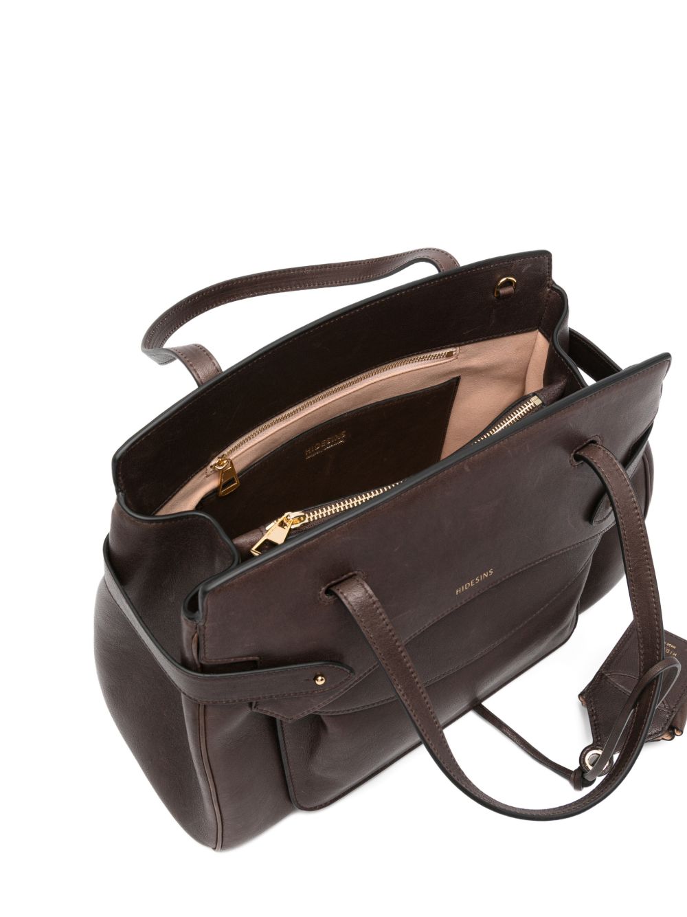 HIDESINS Hidesins Lullaby medium leather tote