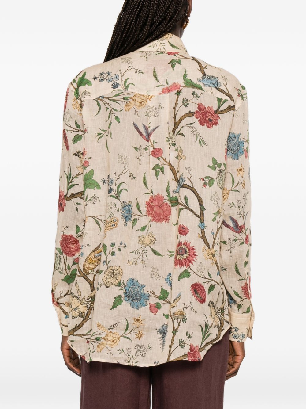 INTO THE EAST Into The East Printed Shirt