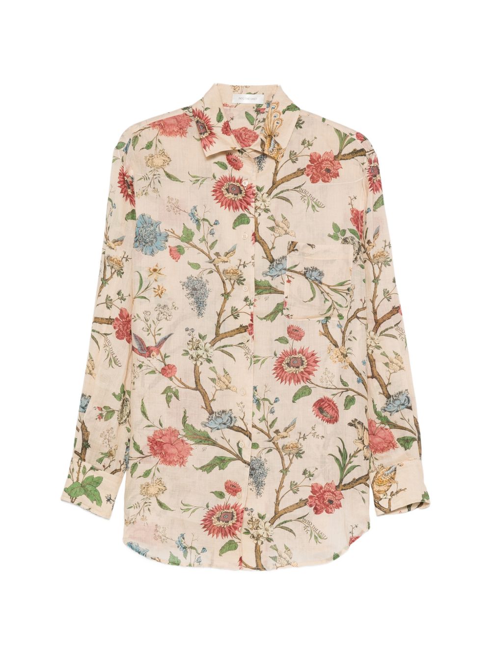 INTO THE EAST Into The East Printed Shirt