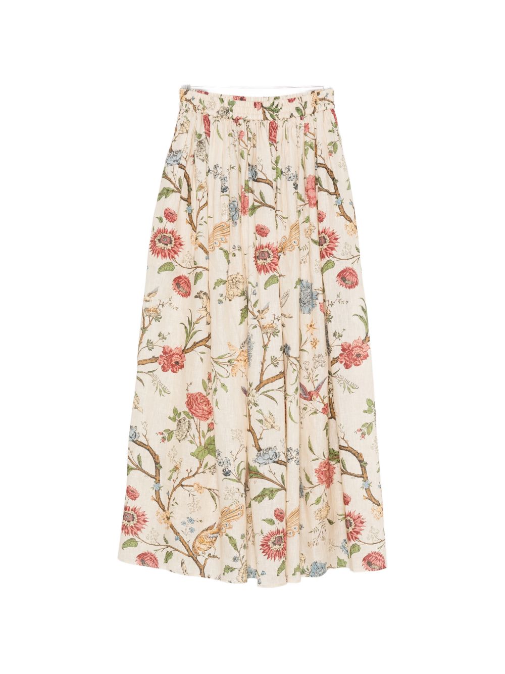 INTO THE EAST Into The East Linen Silk Blend Trousers