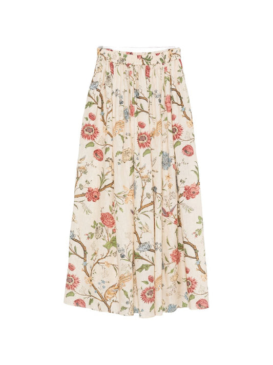 INTO THE EAST Into The East Linen Silk Blend Trousers