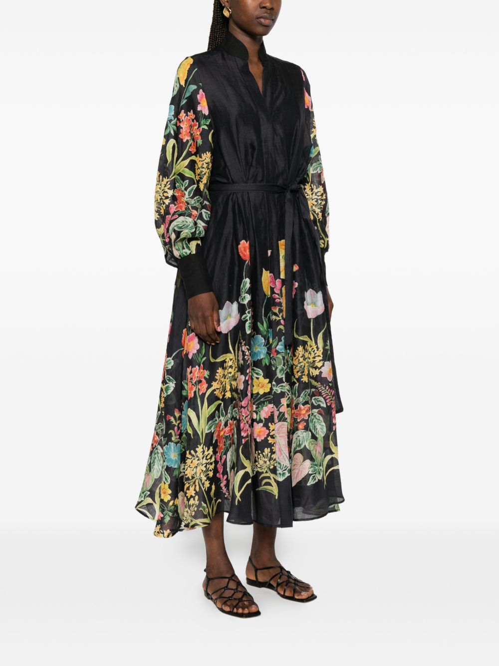 Lavi Lavi Printed Long Dress