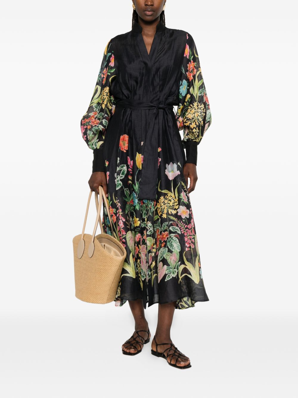 Lavi Lavi Printed Long Dress