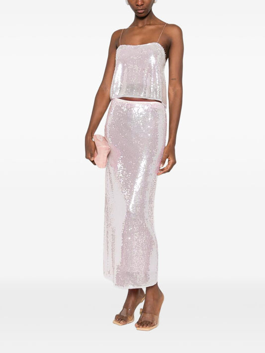 Forte Forte Sequined Long Skirt