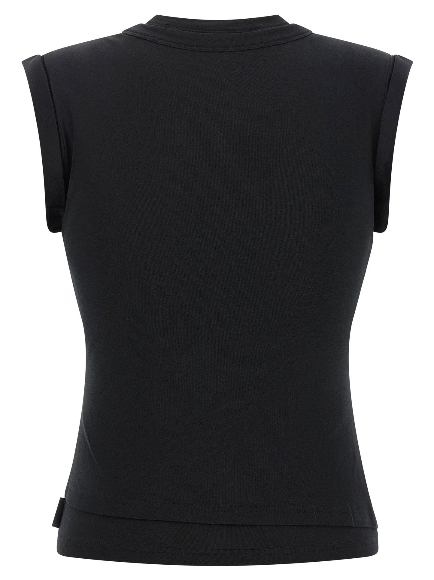 Alexander Wang Twisted Bust Layered Tank Top