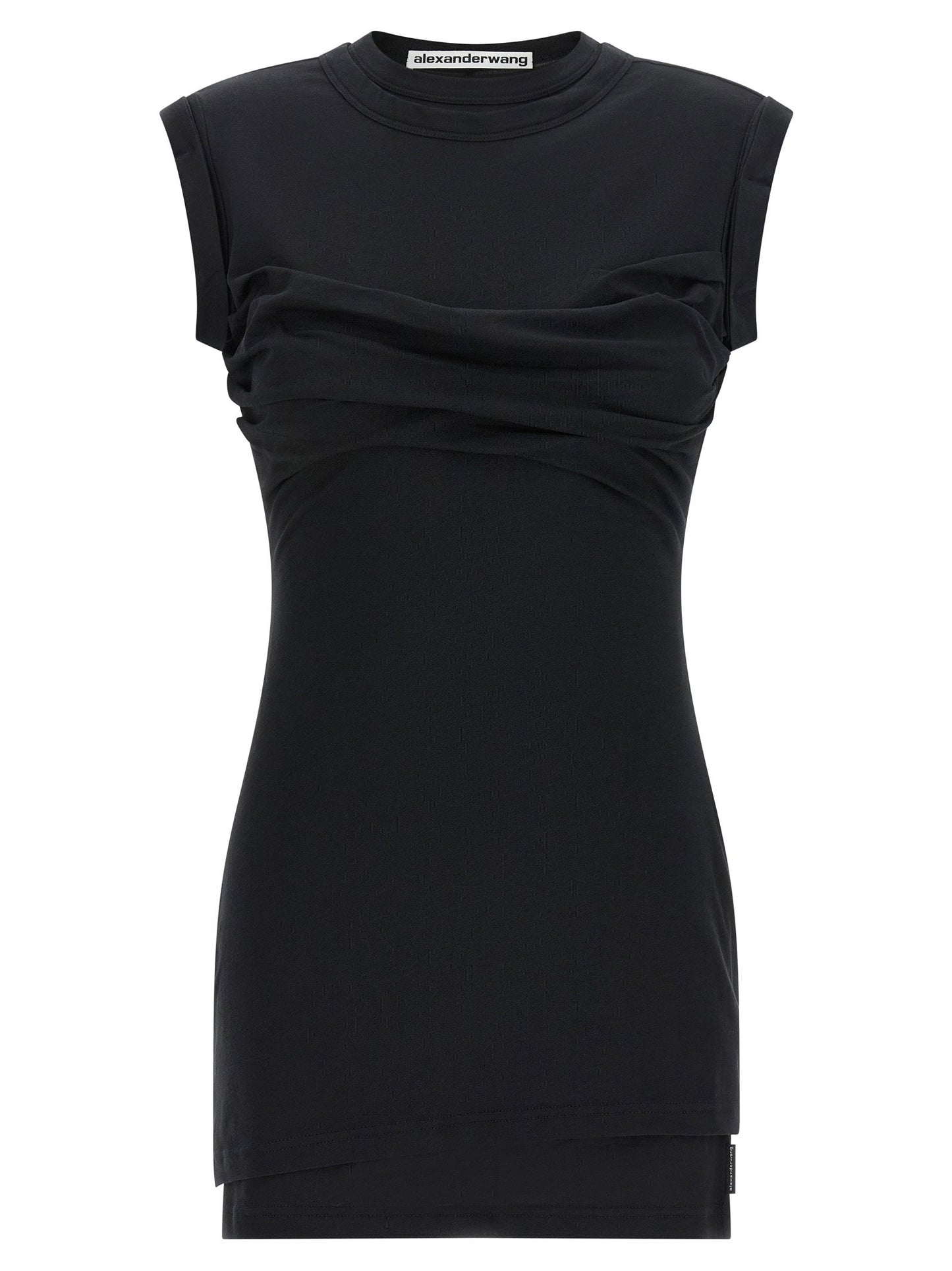 Alexander Wang Twisted Bust Layered Dress