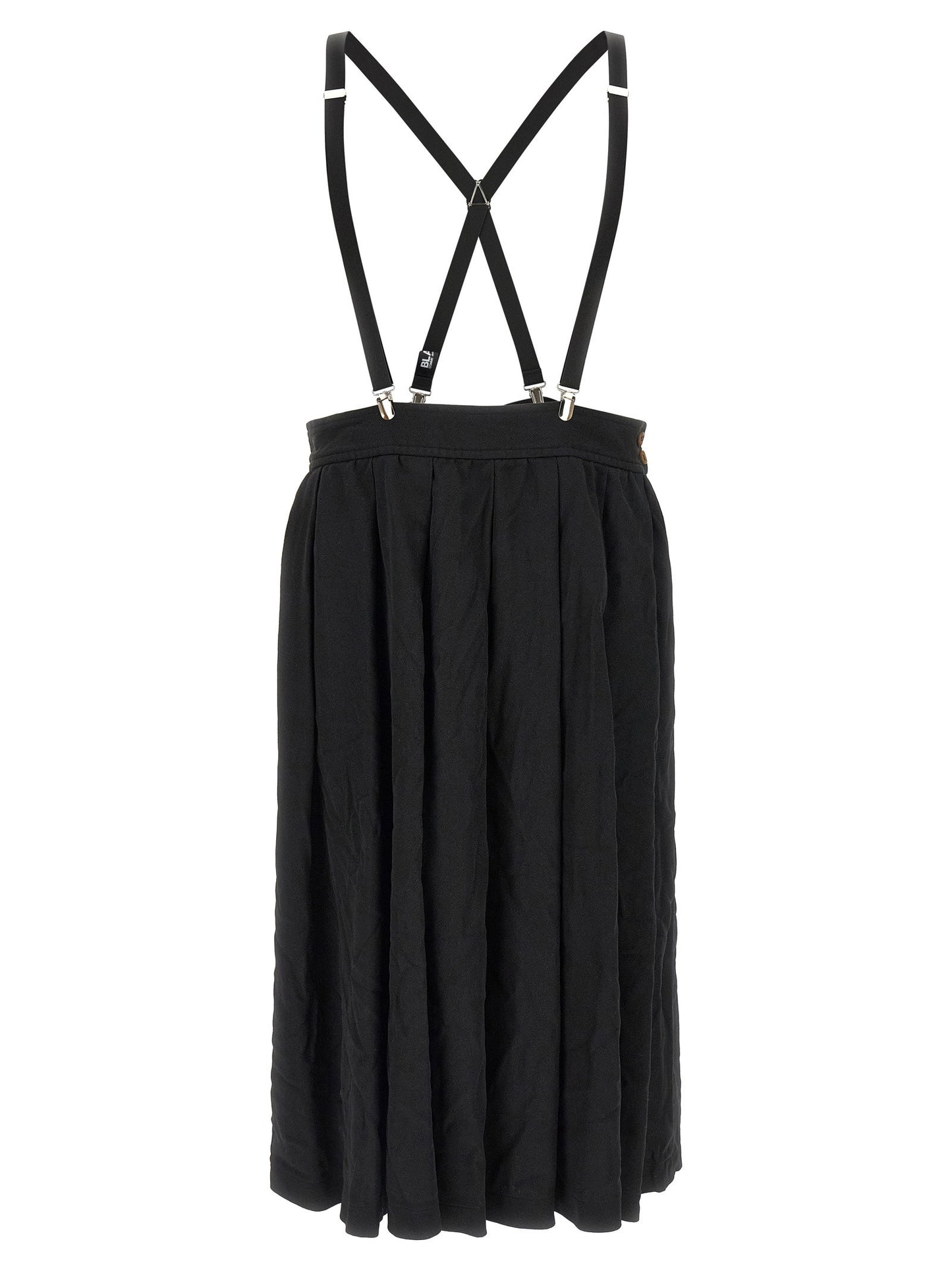 Comme Des Garcons Black Suspender Skirt