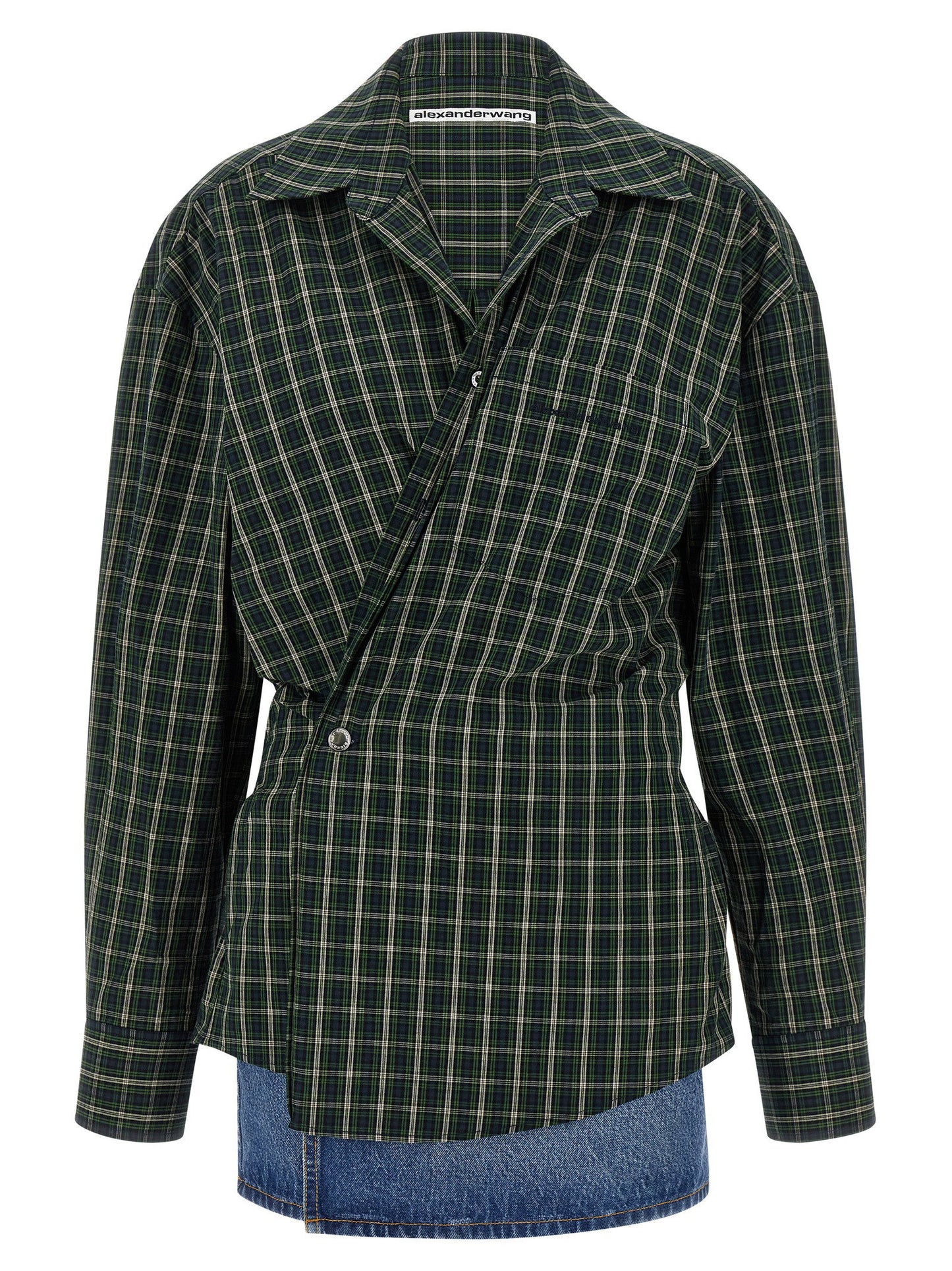 Alexander Wang Wallet Shirt Dress