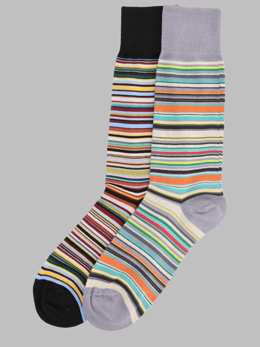 حزمتان جوارب "SIGNATURE STRIPE"