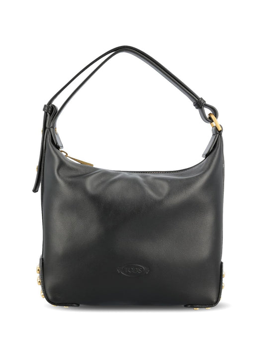 Tod's Studded Leather Shoulder Bag