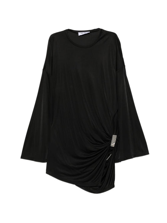 The Attico Gathered Mini Dress