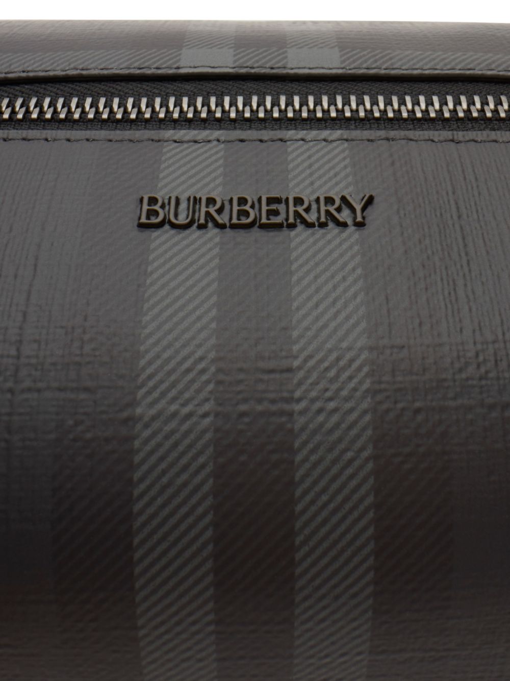 Burberry Check Canvas Travel Pouch