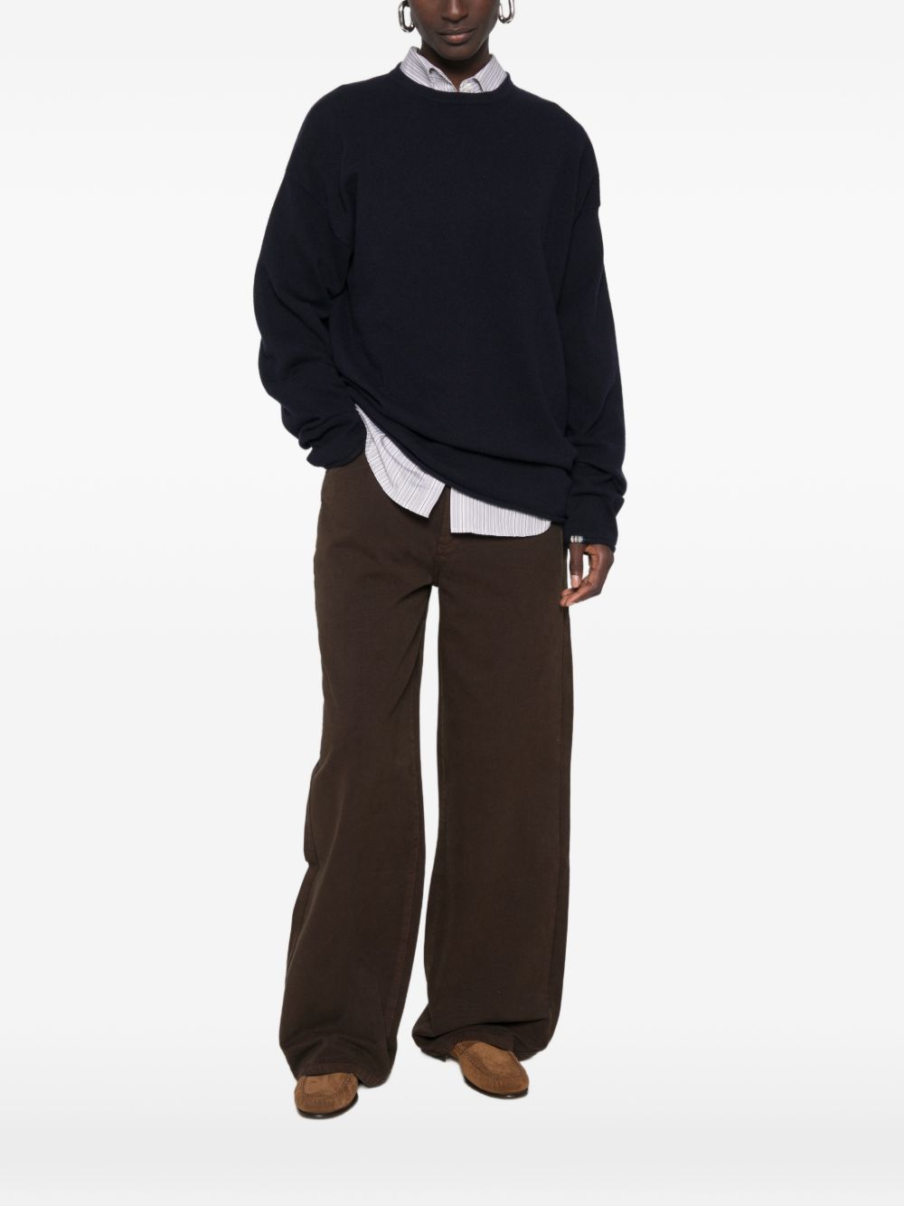 EXTREME CASHMERE كنزات صوفية كحلية
