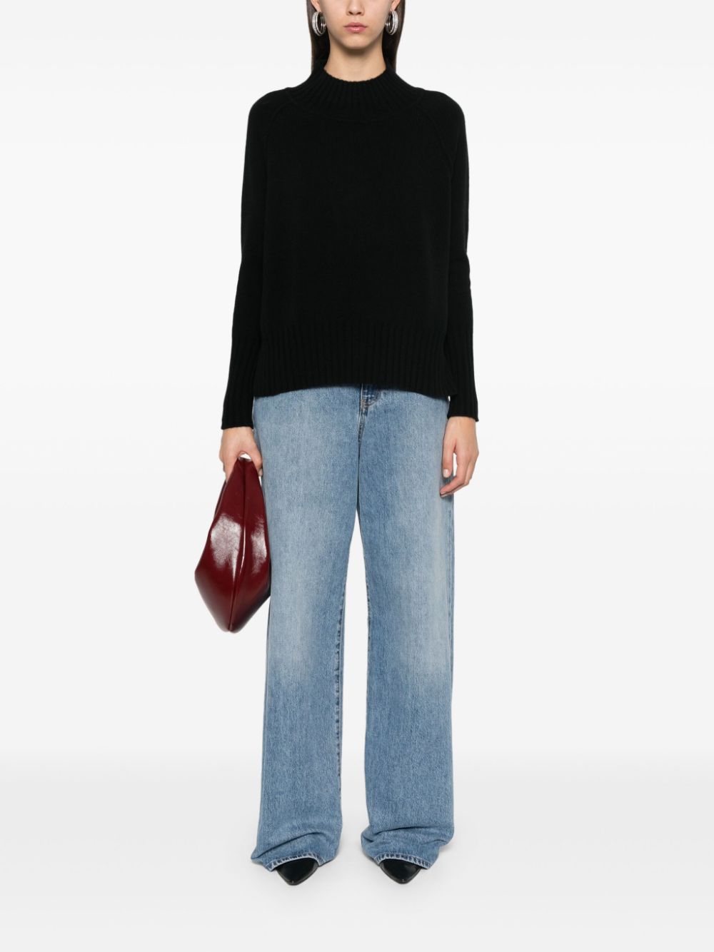 BEYOU Sweaters BLACK