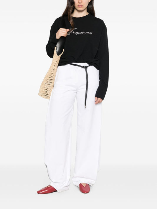 JACQUEMUS تيشرتات وبولو أسود