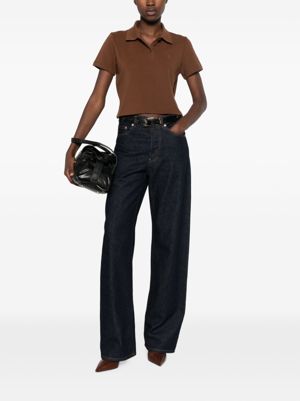 Saint Laurent T-shirts and Polos CAMEL