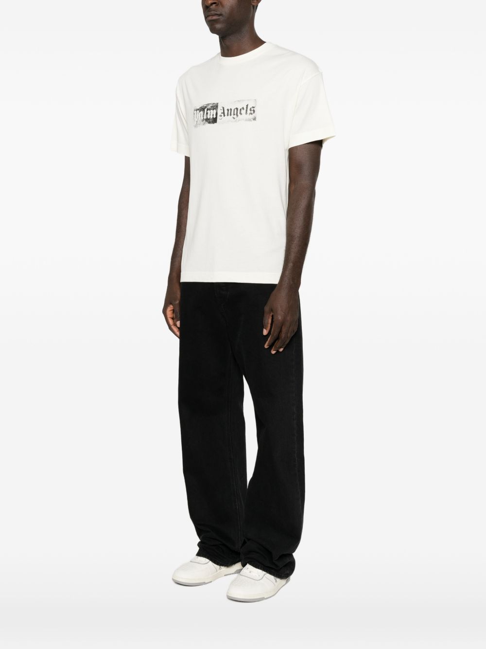 PALM ANGELS T-shirts and Polos WHITE